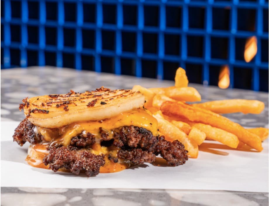 Dutch Burger (with Fries)